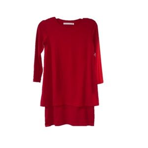 Susana Monoco Red Shift Dress